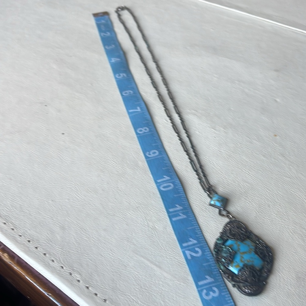 #Art Deco Necklace - Picture 6 of 9